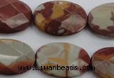 CNJ52 15.5 inches 20*30mm faceted oval noreena jasper beads