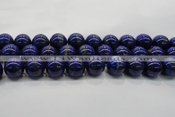 CNL1008 15.5 inches 20mm round A grade natural lapis lazuli beads