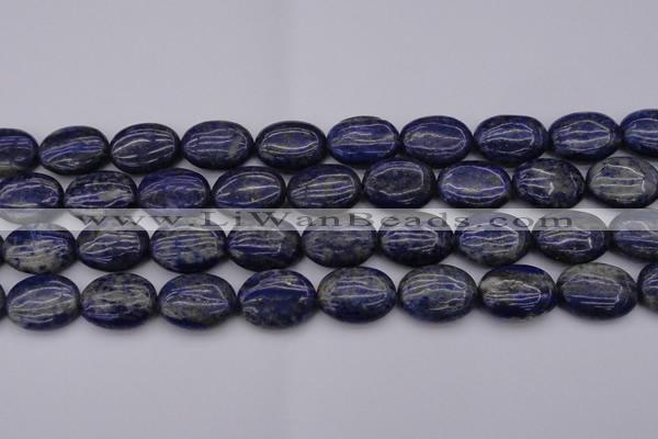 CNL1121 15.5 inches 15*20mm oval lapis lazuli gemstone beads