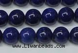 CNL1253 15.5 inches 8mm round natural lapis lazuli beads