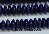 CNL1262 15.5 inches 4*10mm rondelle natural lapis lazuli beads