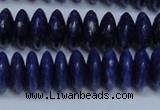 CNL1263 15.5 inches 5*12mm rondelle natural lapis lazuli beads