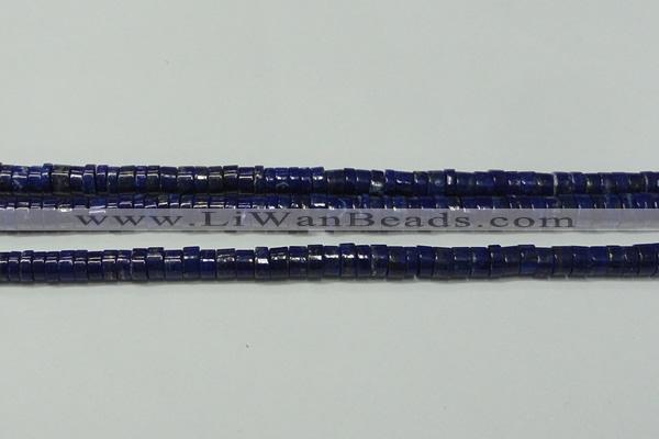 CNL1267 15.5 inches 5*8mm tyre natural lapis lazuli beads