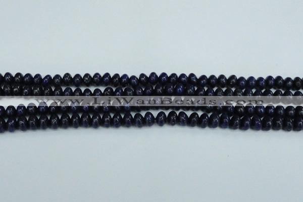 CNL1500 15.5 inches 4*6mm rondelle lapis lazuli beads wholesale