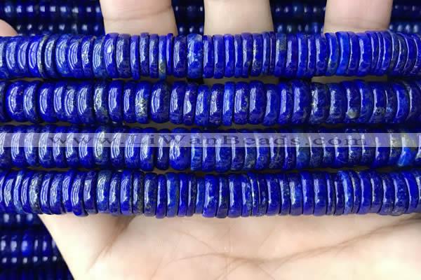 CNL1696 15.5 inches 3*10mm - 4*10mm rondelle lapis lazuli beads