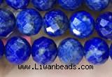 CNL1716 15.5 inches 6mm faceted round lapis lazuli beads