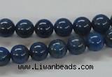 CNL208 15.5 inches 8mm round natural lapis lazuli beads wholesale