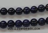 CNL209 15.5 inches 8mm round natural lapis lazuli beads wholesale