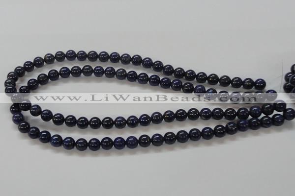 CNL209 15.5 inches 8mm round natural lapis lazuli beads wholesale