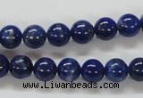 CNL210 15.5 inches 8mm round natural lapis lazuli beads wholesale