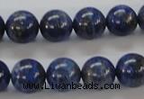 CNL218 15.5 inches 12mm round natural lapis lazuli beads wholesale