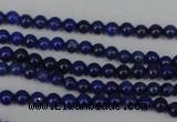 CNL400 15.5 inches 3mm round natural lapis lazuli gemstone beads