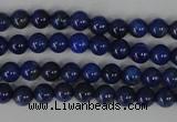 CNL401 15.5 inches 4mm round natural lapis lazuli gemstone beads