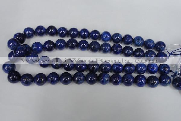 CNL407 15.5 inches 14mm round natural lapis lazuli gemstone beads