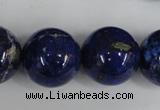 CNL410 15.5 inches 20mm round natural lapis lazuli gemstone beads