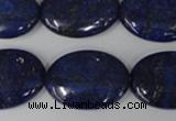 CNL485 15.5 inches 18*25mm oval natural lapis lazuli gemstone beads