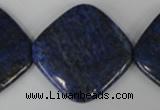 CNL528 15.5 inches 30*30mm diamond natural lapis lazuli gemstone beads