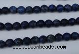 CNL601 15.5 inches 6mm faceted round natural lapis lazuli gemstone beads