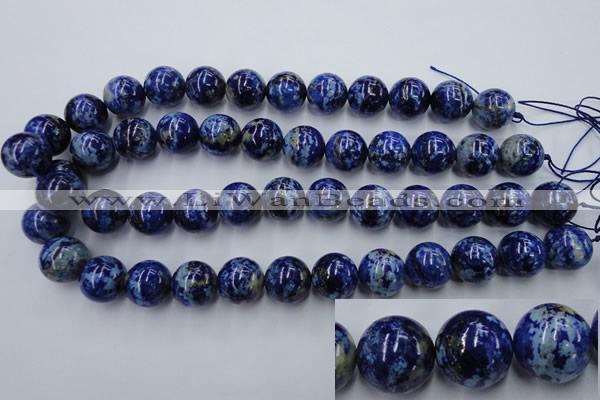 CNL718 15.5 inches 16mm round natural lapis lazuli gemstone beads