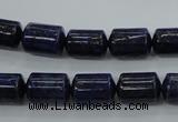 CNL883 15.5 inches 9*12mm tube natural lapis lazuli gemstone beads