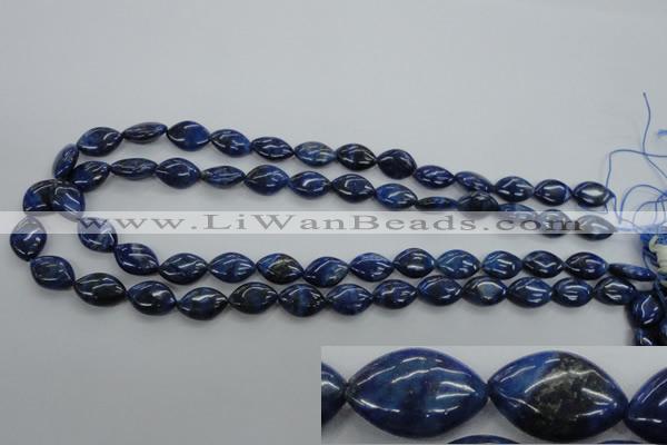 CNL951 15.5 inches 10*15mm marquise natural lapis lazuli gemstone beads