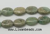 CNS11 16 inches 10*14mm oval natural serpentine jasper beads