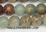 CNS331 15.5 inches 6mm round serpentine jasper beads wholesale