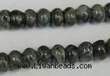 CNS410 15.5 inches 4*6mm rondelle natural serpentine jasper beads