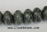 CNS416 15.5 inches 12*18mm rondelle natural serpentine jasper beads