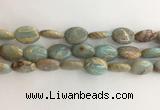 CNS726 15.5 inches 13*18mm oval serpentine jasper beads wholesale