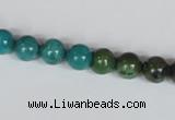 CNT03 16 inches 8mm round natural turquoise beads wholesale