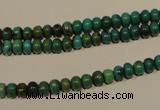 CNT110 15.5 inches 3*5mm rondelle natural turquoise beads wholesale