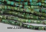 CNT215 15.5 inches 2.5*3mm heishi natural turquoise beads wholesale