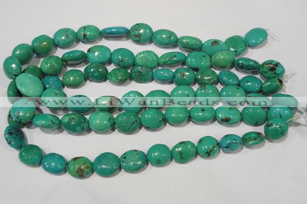 CNT267 15.5 inches 10*15mm - 18*22mm nuggets natural turquoise beads