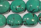 CNT268 15.5 inches 18*20mm - 22*26mm nuggets natural turquoise beads