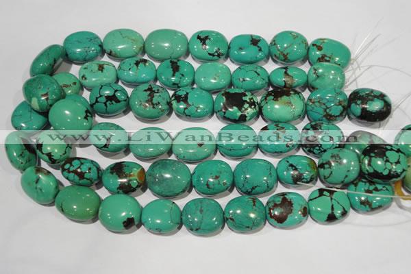 CNT268 15.5 inches 18*20mm - 22*26mm nuggets natural turquoise beads