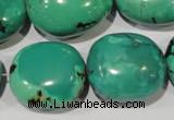 CNT269 15.5 inches 20*22mm - 26*30mm nuggets natural turquoise beads