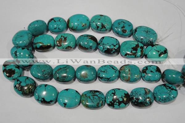 CNT271 15.5 inches 20*24mm - 25*32mm nuggets natural turquoise beads