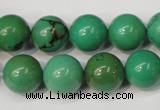 CNT355 15.5 inches 14mm round turquoise beads wholesale