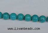 CNT39 16 inches 4mm round turquoise beads wholesale