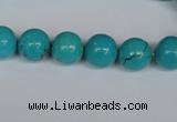 CNT40 16 inches 6mm round turquoise beads wholesale