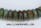 CNT505 15.5 inches 4*8mm - 6*15mm nuggets turquoise gemstone beads