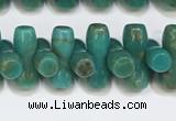 CNT535 15.5 inches 3*9mm turquoise gemstone beads