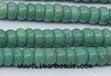 CNT541 15.5 inches 2*4mm - 3*4mm rondelle turquoise gemstone beads