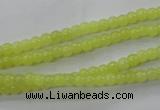 COJ101 15.5 inches 4mm round olive jade beads wholesale