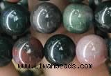 COJ332 15.5 inches 8mm round Indian bloodstone beads wholesale