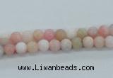 COP01 15.5 inches 5mm round natural pink opal beads wholesale