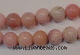 COP1004 15.5 inches 10mm round natural pink opal gemstone beads