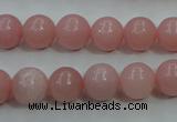 COP1213 15.5 inches 10mm round Chinese pink opal gemstone beads