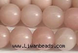 COP1243 15.5 inches 10mm round Chinese pink opal beads